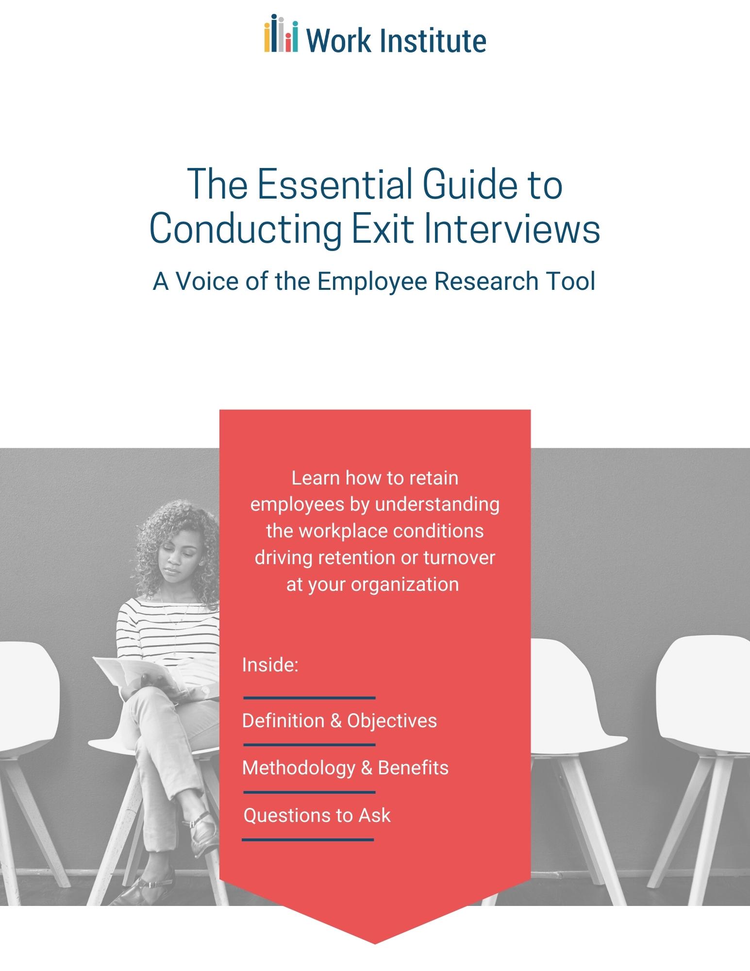 Cover Page Essential Guide to Exit Interviews